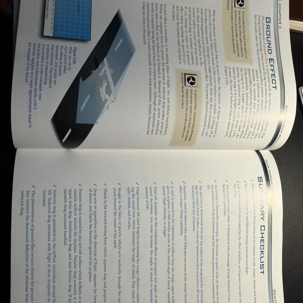 Private Pilot Manual by Jeppesen Sanderson Hardcover) Used with  No CD Rom!